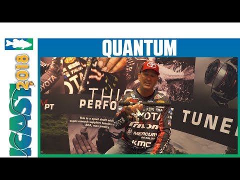Quantum Accurist Spinning Reels with Gerald Swindle | iCast 2018