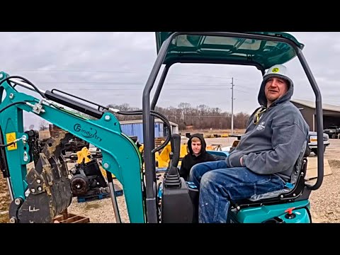 We Bought TWO $2,000 Mini Excavators at Auction...Instant Regret