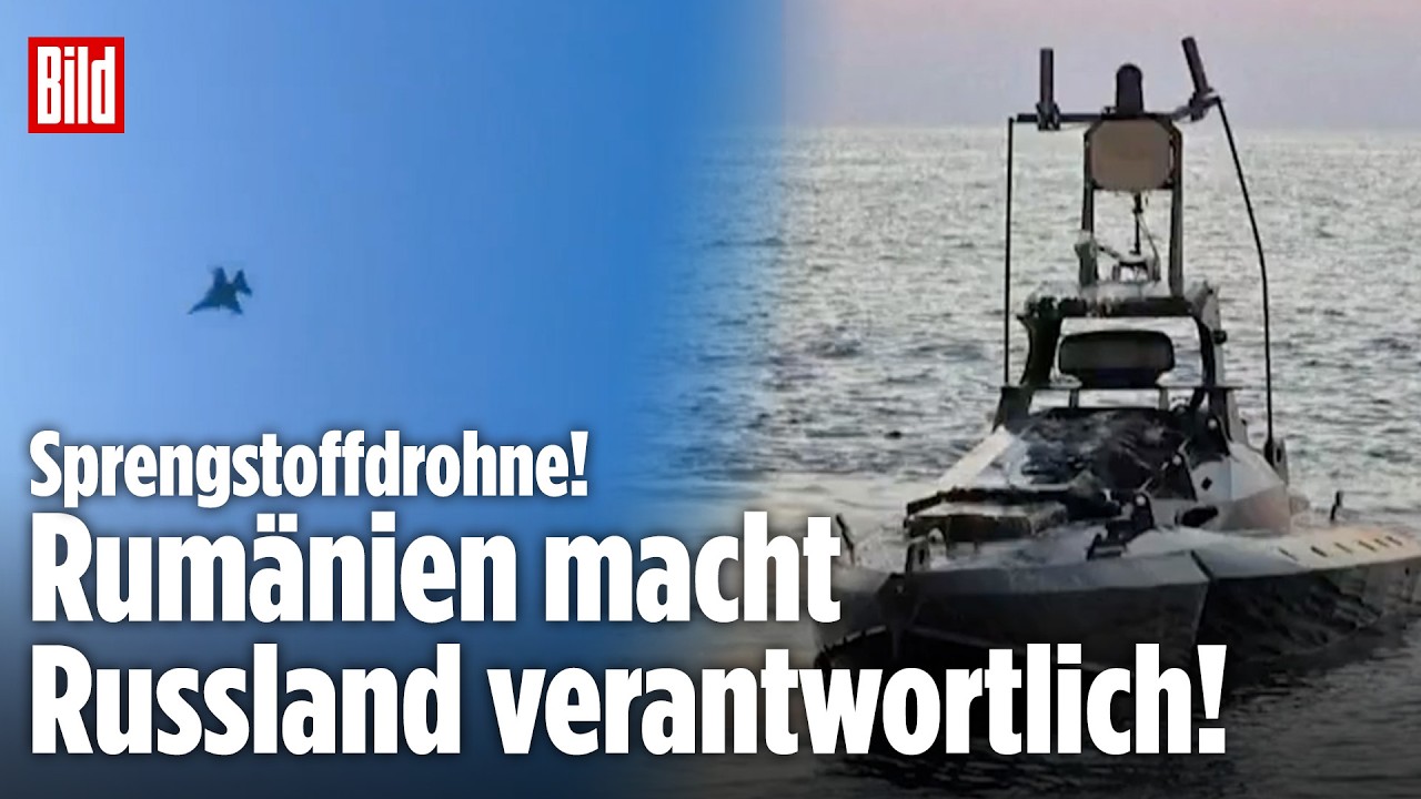 Sprengstoff-Drohne vor Gasplattform: Rumänische Luftwaffe stoppt Angriff in letzter Sekunde!