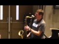 Eric Alexander on sound at Aebersold Jazz Workshop 7 9 15