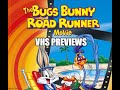 The Bugs Bunny Road Runner Movie VHS Previews