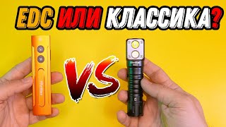 EDC ФОНАРЬ WURKKOS HD01 PRO - 1200 Люмен+УФ+RGB