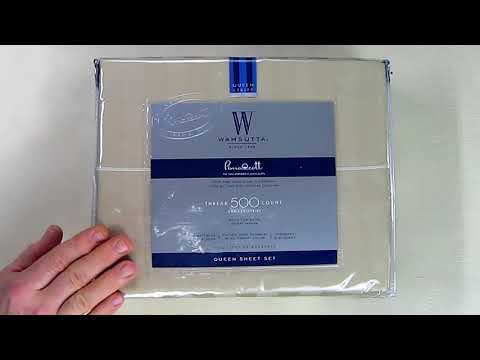 BEST QUALITY 500-Thread-Count PimaCott® Sheet Set Wamsutta REVIEW