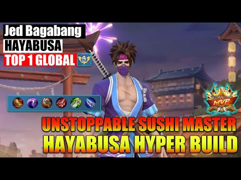Unstoppable Sushi Master | Hayabusa Hyper Build (Jed Bagabang - Top 1 Global)