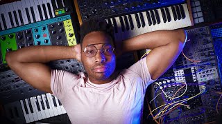 I MAKE MUSICS TOO - SYNTH STUDIO TOUR-ISH