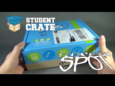 Subscription Spot - Student Crate November 2015 Subscription Box OPENING!