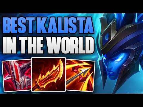 BEST KALISTA IN THE WORLD DOMINATES CHALLENGER! | CHALLENGER KALISTA ADC GAMEPLAY | Patch 13.12 S13