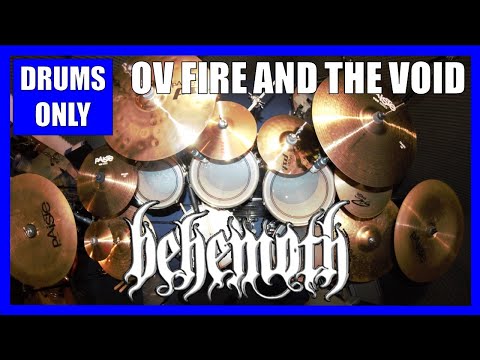 BEHEMOTH - Ov fire and the void (drum track)