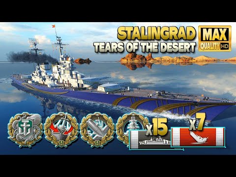Cruiser Stalingrad: Late game boss - World of Warships