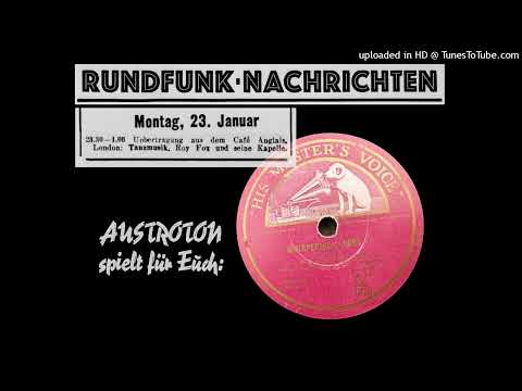 Roy Fox & His Orchestra (+voc): Whispering - Part I & II (London 1936)