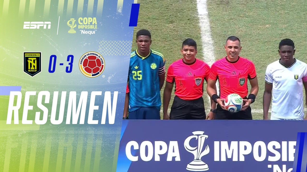 COLOMBIA GOLEÓ Y VA A LA FINAL DE LA COPA PLATA | Inter Palmira 0-3 Selección Colombia | RESUMEN