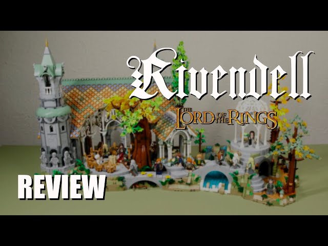 Vídeo relacionado con LEGO Icons EL SEÑOR DE LOS Anillos: RIVENDEL - Regalo por el Día del Padre - Maqueta para Construir de la Tierra Media - Gran Set con 15 Minifiguras Inc. Frodo, Bilbo, Gandalf y Legolas 10316