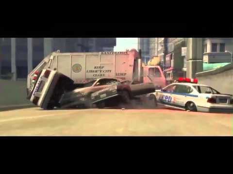 Bu feat. Lu - Napad ( official fun video ) TRASHMASTER : GTA 4