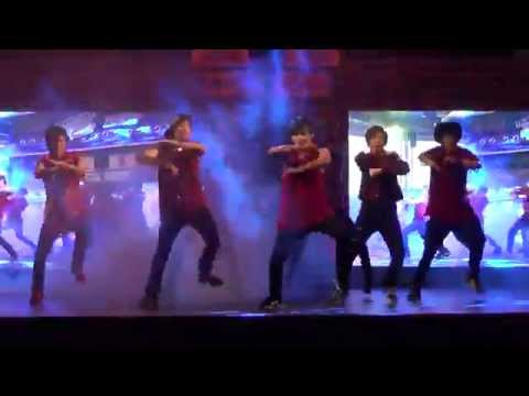 141130 N.O.S cover BTS - War of Hormone + N.O + Danger @Thailand Korea Friendship Festival 2014