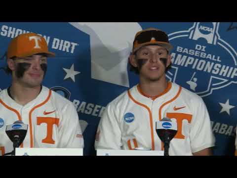 TENNESSEE PRESS CONFERENCE postgame after Regional Win 6/2/25
