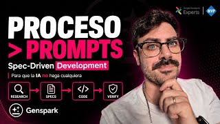 El SECRETO para que la IA no haga CUALQUIERA: Spec-Driven Development de punta a punta