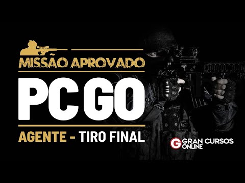 Missão Aprovado - Concuso PC GO Agente - Tiro Final | Realidade Étnica com Kleber Caverna