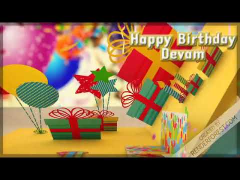 DEVAM BIRTHDAY SONG