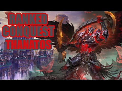 Thanatos, Hacemos que el support se enoje - Conquista Ranked SMITE / Gameplay Español