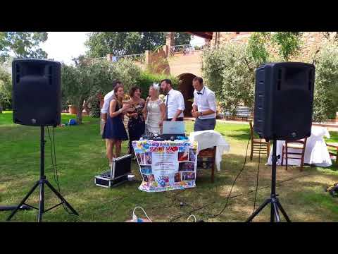 Karaoke, matrimonio 10.06.2017, agriturismo podere "Le Cirene”