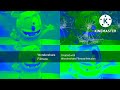 Gummy Bear Song HD Four Green Blue Versions At Once FIXED
