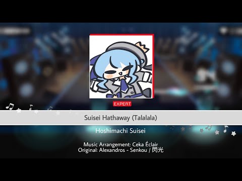 Suisei Hathaway Talalala but in BanG Dream! | BanG Dream! Custom Chart