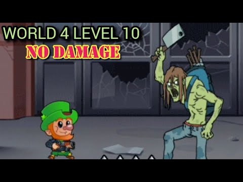 Lep's World Z BOSS FIGHT NO DAMAGE | World 4 Level 10 | playtrough
