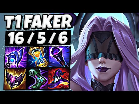 T1 Faker Syndra vs Tristana [ MID ] Ranked Korea Patch 13.15 ✅