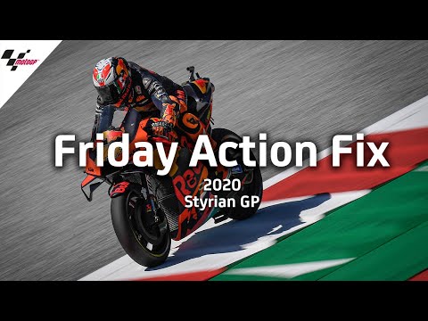 MotoGP スティリアGP 金曜日に行われたフリープラクティスのハイライト動画【MotoGPを無料で楽しめる無料動画】