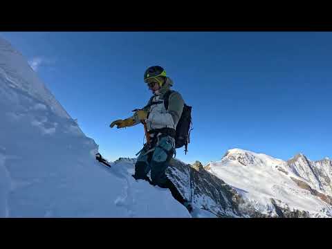 Allalinhorn North Face (4027 M!) Swiss Alpinism