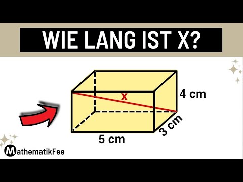 RAUMDIAGONALE im Quader - Kannst du diese Aufgabe lösen?