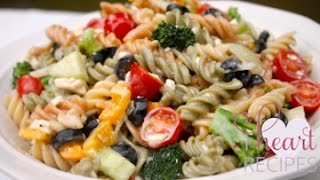 The BEST Creamy Italian Pasta Salad Recipe - I Heart Recipes