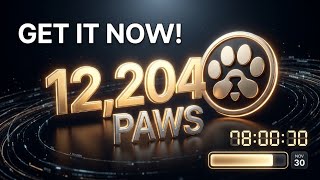Don't Miss PAWS Airdrop Before November Ends!