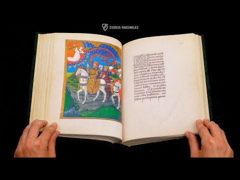 DIE KREUZZÜGE: DIE BELAGERUNG VON RHODOS - Blättern im Faksimile (4k / UHD)