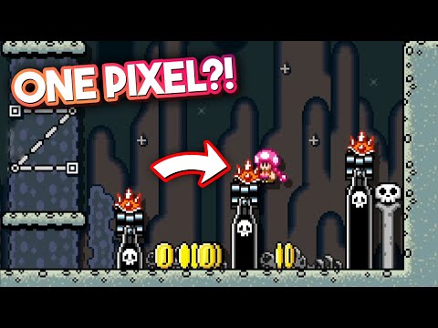 I Cheesed This Super Mario Maker 2 Versus Level By PIXELS