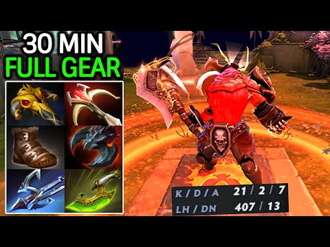SUPER SVEN FREE FARM – 30 MINS FULL GEAR 1000 GPM Dota 2