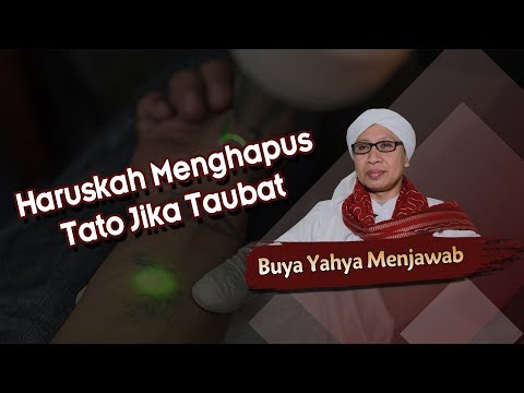 <p>Benarkah orang yang membuat tato tanpa tahu kalau itiu haram berarti tidak wajib tato itu dihapus sedangkan dalam hadits saheh si pembuat tato dan yang ingin dibuatkan tato sama-sama haram. lalu saya pernah mendengar bahwa untuk bertaubat tidak harus menghapus tato. apakah orang yang berfatwa tersebut akan menanggung dosanya?<br />
simak jawaban Buya mengenai permasalahan ini.</p>
<p>lihat juga video lengkapnya dalam kajian :