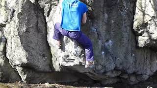 Video thumbnail of Lehárna, 7A+. Sněžník
