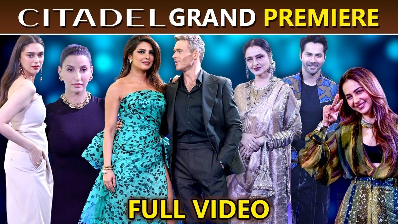 Citadel Grand Premiere FULL VIDEO | Priyanka Chopra, Richard Madden, Rekha, Varun