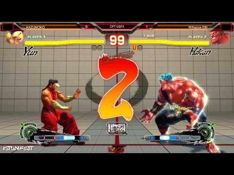 Stunfest 2015/USF4 : Kazunoko vs R/Kappa.Ebi - CPT 2015