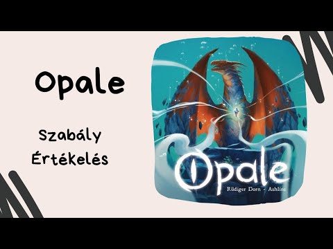 A kőbe zárt sárkány: Opale társasjáték játékbemutató és szabályismertető - Társasozz Okosan!