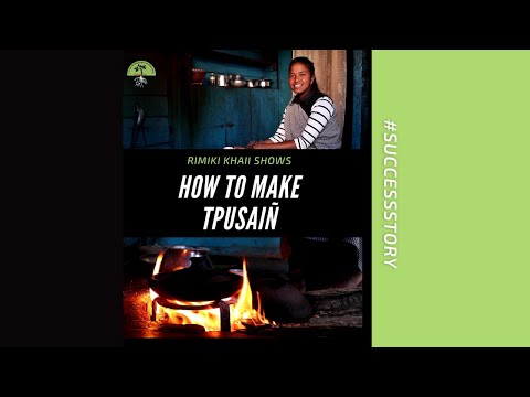 Rimika shows us how to make Tpusain | Grassroot Shillong