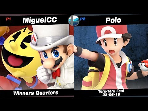 Teru Teru: MiguelCC (Pac-Man, Mario) vs SS | NF | Polo (Pokémon Trainer) - Winners Quarters