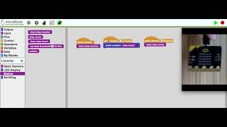 MicroBlocks Activity Card: Counting Your Steps