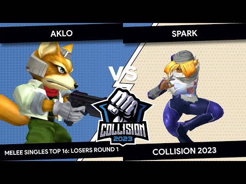 Collision 2023 - Aklo (Fox) VS Spark (Sheik) - Top 16 - Losers Round 1