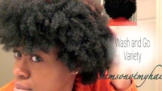 'Wash N Go' 'Natural Hair' Wash Day Variety