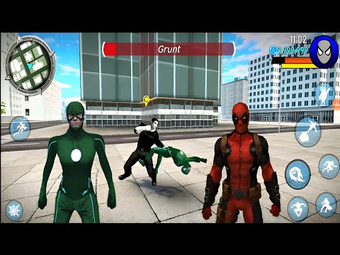 Power Spider 2 Game Rope Hero Mafia Crime Part#34 New Games - Android Gameplay