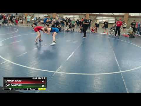 122 Lbs Cons. Round 2 - Samara Ward, UT Vs Evie Davidson, UT 9ec2