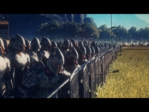 Gondor/Rohan Vs Dol Guldur/Moria Goblins | 21,000 Unit Lord of the Rings Cinematic battle