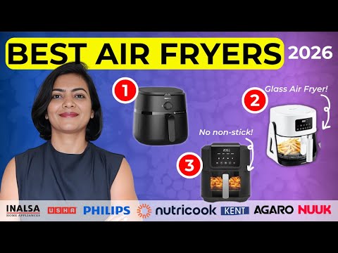 Best Air Fryer 2026 | Philips vs Inalsa vs Agaro vs Kent vs Nutricook vs NUUK